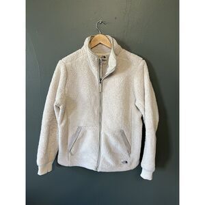 The North Face Womans Fleece Campshire Full Zip Sweater Mock Neck sz Large